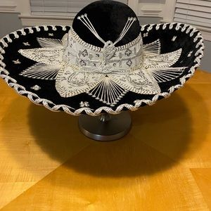 Pigalle Authentic Mariachi Flowers Sombrero